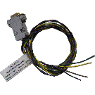 CBL-CAN-04: DB9 female connector to two pair of twisted color coded wires