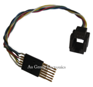 Cbl Rj12 Pogo Flexible Rj12 Cable With 6 Pin Pogo Connector